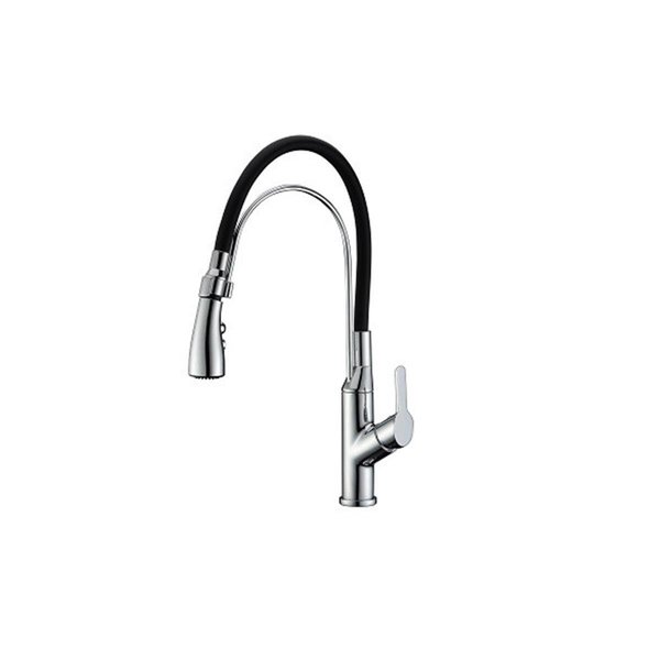 Dawn SingleLever PullOut Kitchen Faucet Chrome AB50 3729C